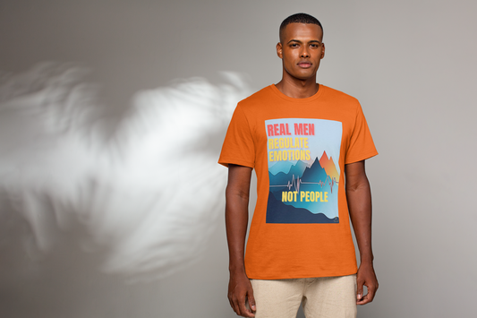 Real Men Regulate Emotions Men's Enpowerment Tees
